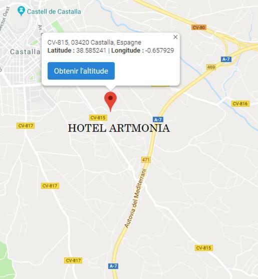 Artmonia Ξενοδοχείο Castalla Εξωτερικό φωτογραφία